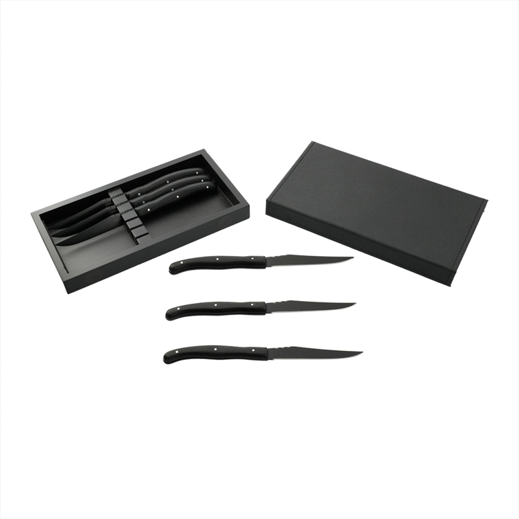 Picture of Modena Black Knife Set