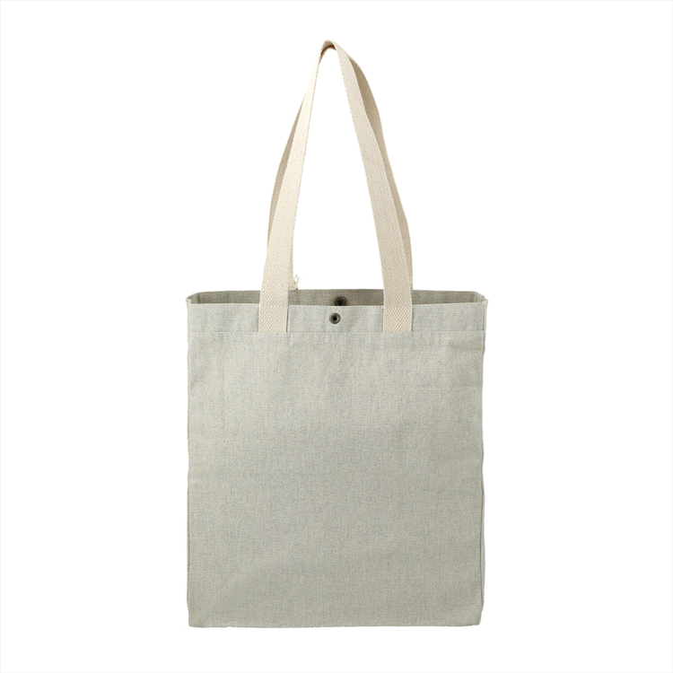 Picture of Repose 10oz Recycled Cotton Box Tote w/Snap