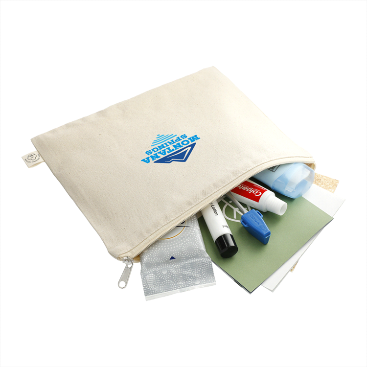 Picture of Organic Cotton Flat Travel Pouch