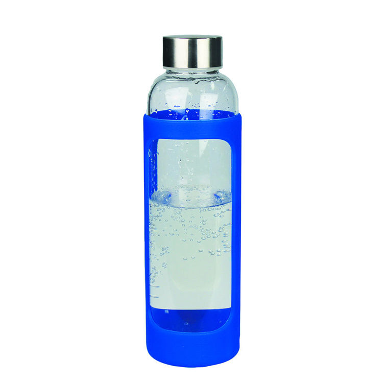 Picture of Glass Bottle with Silicone Cover 500ml