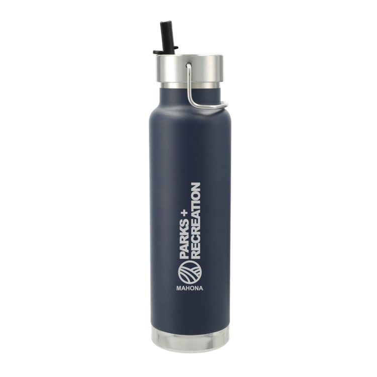 Picture of Thor Copper Vacuum Insulated Bottle 740ml Straw Lid