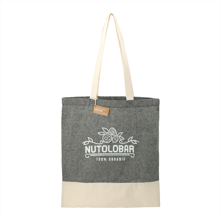 Picture of Split Recycled 150ml Cotton Twill Convention Tote