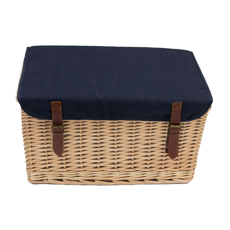 Picture of Trekk Wicker Basket With Picnic Table