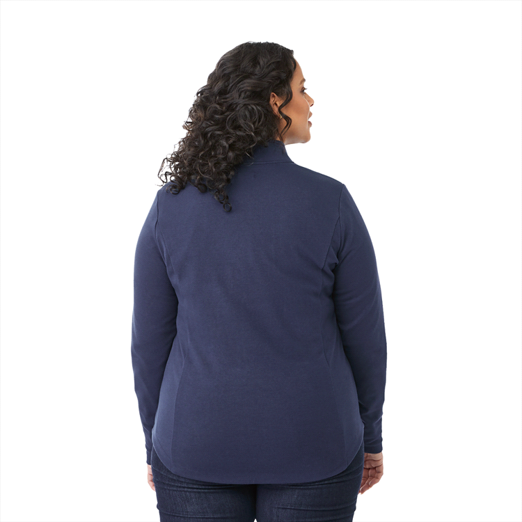 Picture of Rigi Eco Knit Quarter Zip - Womens