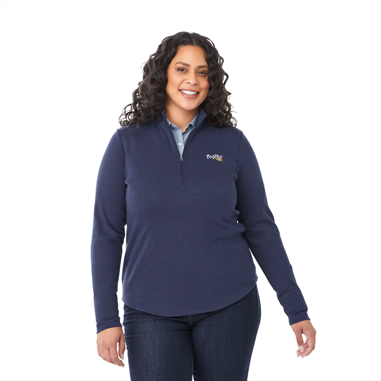 Picture of Rigi Eco Knit Quarter Zip - Womens