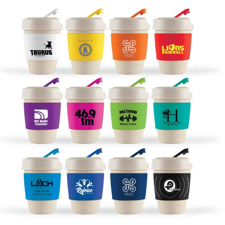 Picture of Kick Eco Coffee Cup / Silicone Band 