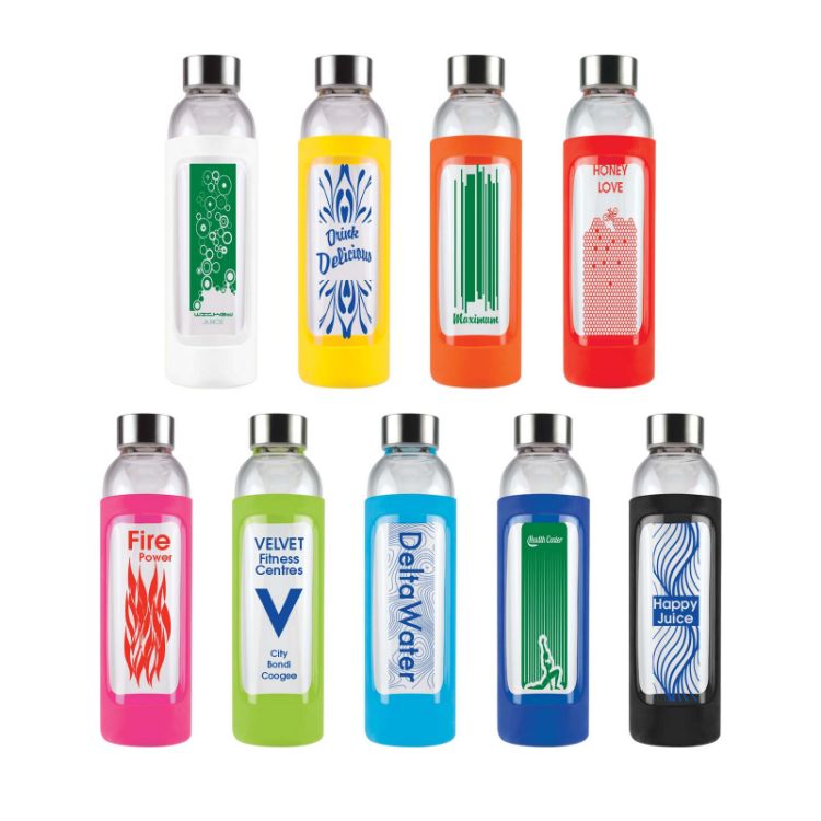 Picture of Capri Glass Bottle / Silicone Sleeve