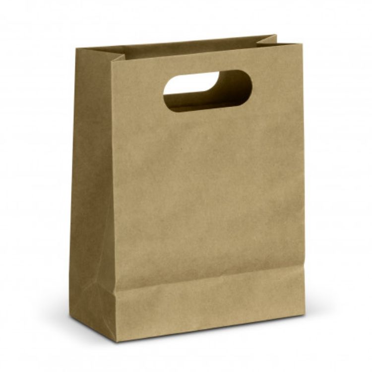 Picture of Medium Die Cut Paper Bag Portrait