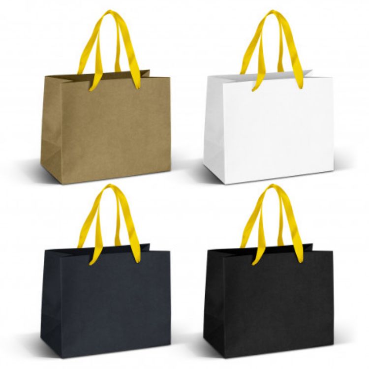 Picture of Medium Ribbon Handle Paper Bag