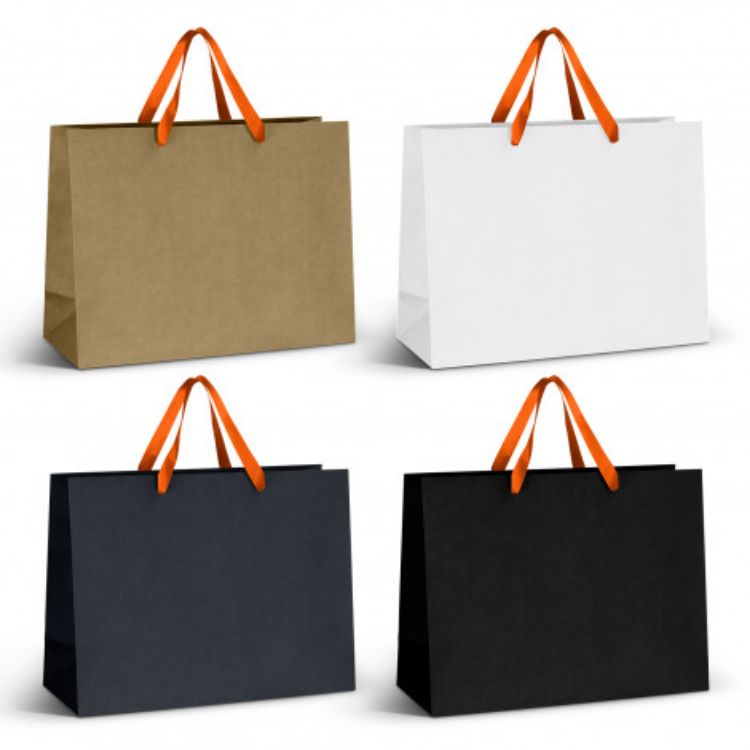 Picture of Extra Large Ribbon Handle Paper Bag