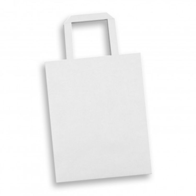 Picture of Medium Flat Handle Paper Bag Portrait