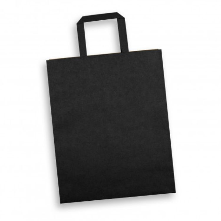 Picture of Large Flat Handle Paper Bag Portrait