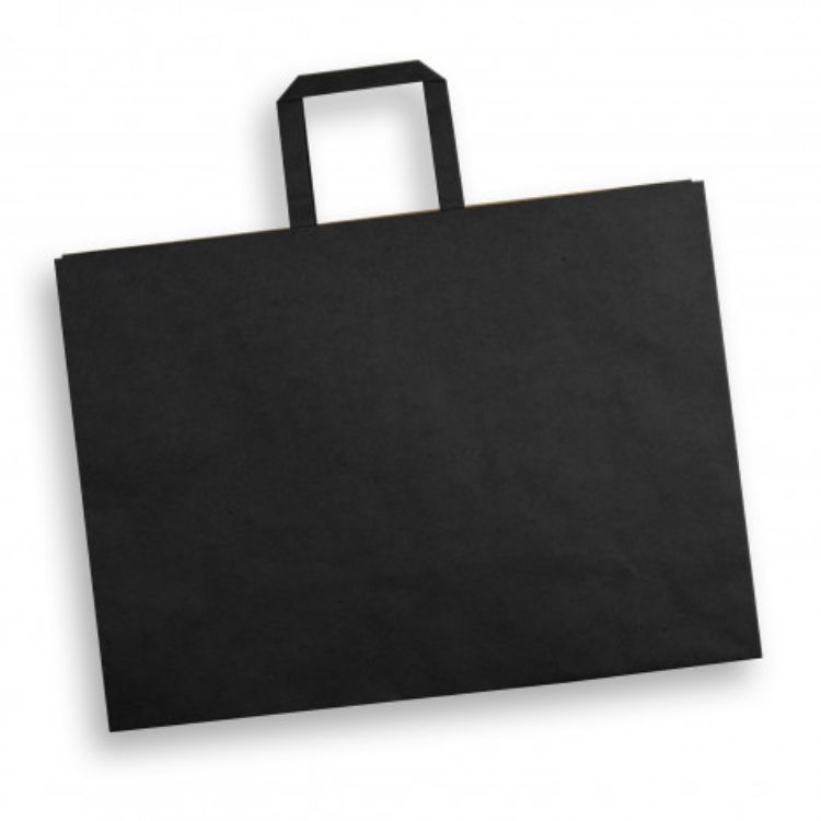 Picture of Extra Large Flat Handle Paper Bag Landscape