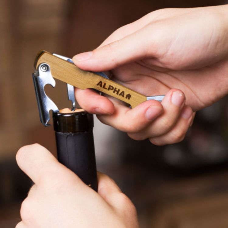 Picture of Bamboo Wine Waiters Knife