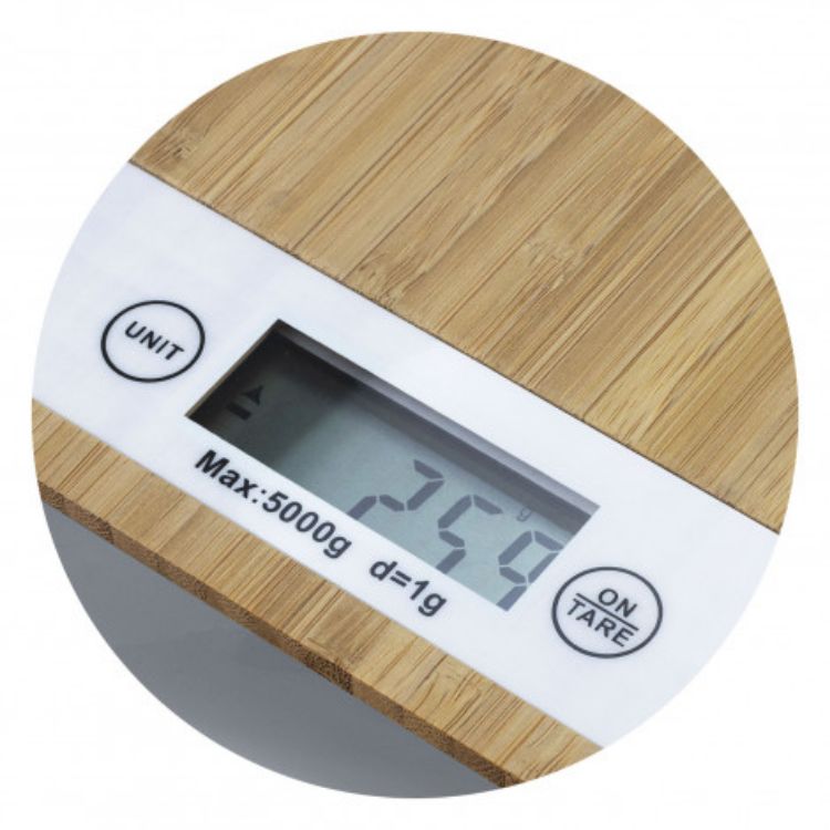 Picture of Bamboo Kitchen Scale