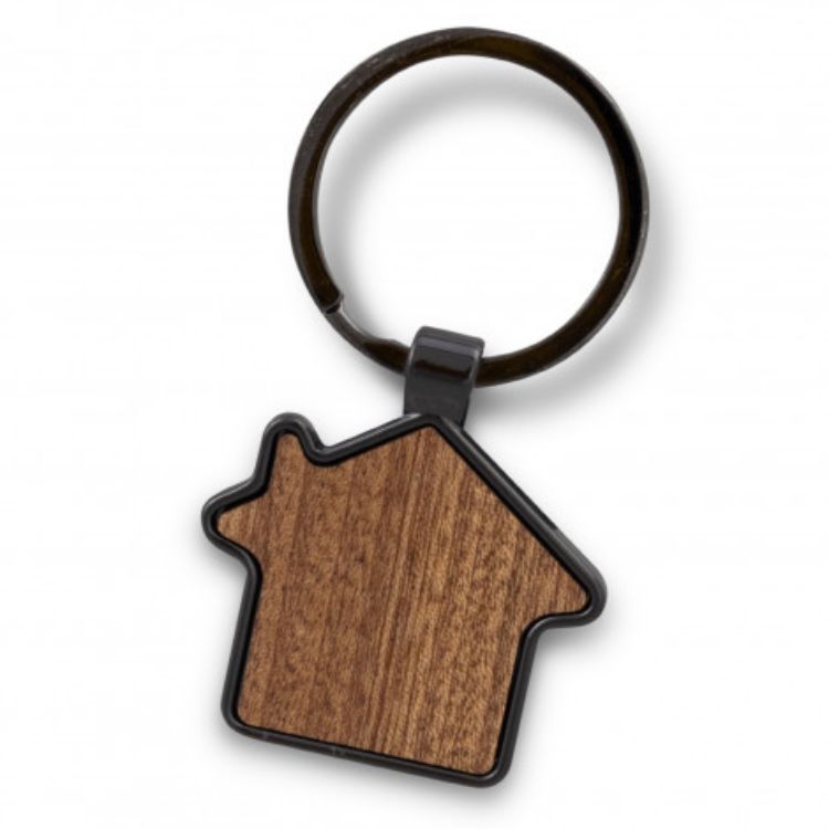 Picture of Santo House Shaped Key Ring