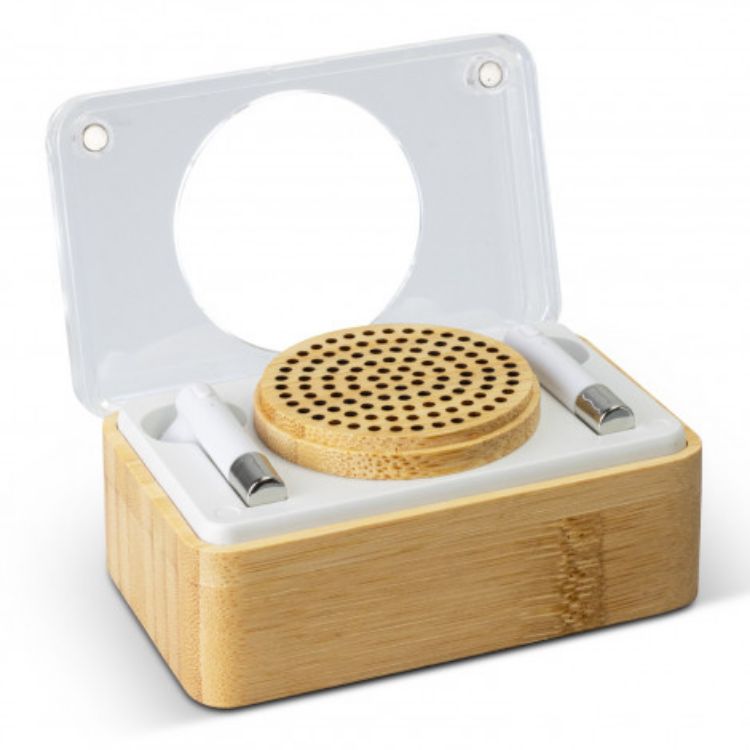 Picture of Bamboo Wireless Speaker & Earbud Set