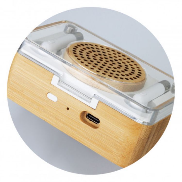 Picture of Bamboo Wireless Speaker & Earbud Set