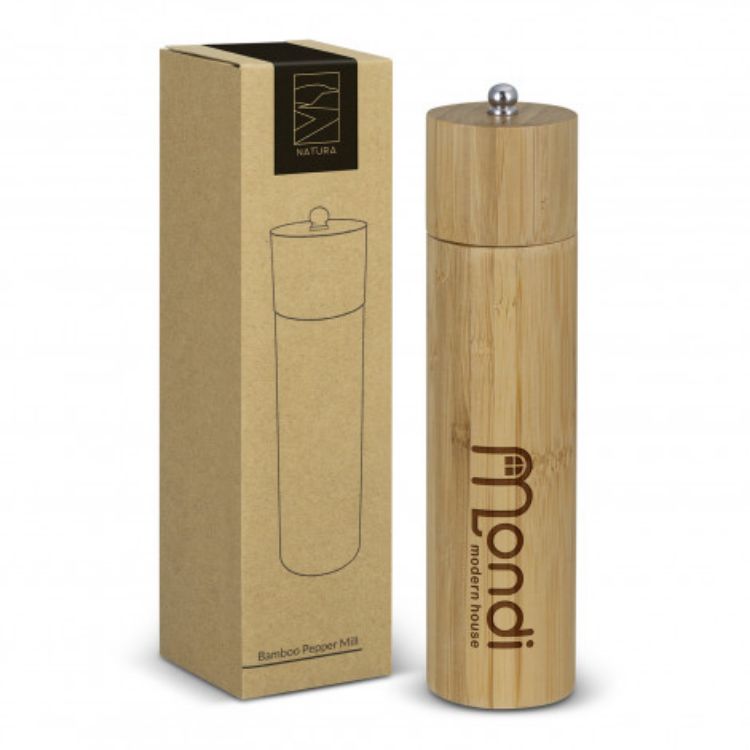 Picture of NATURA Bamboo Pepper Mill