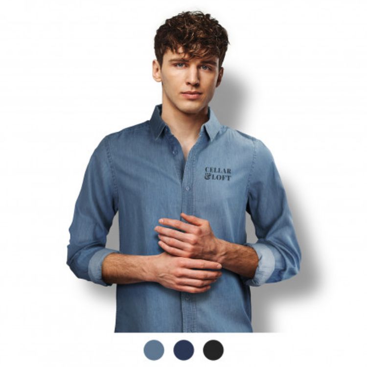 Picture of TRENDSWEAR Chester Men's Denim Shirt