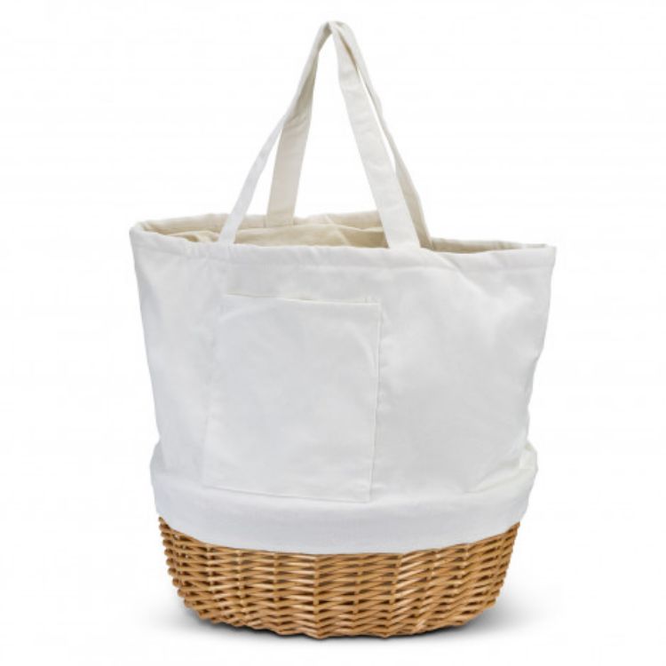 Picture of Keepsake Wicker Tote Bag