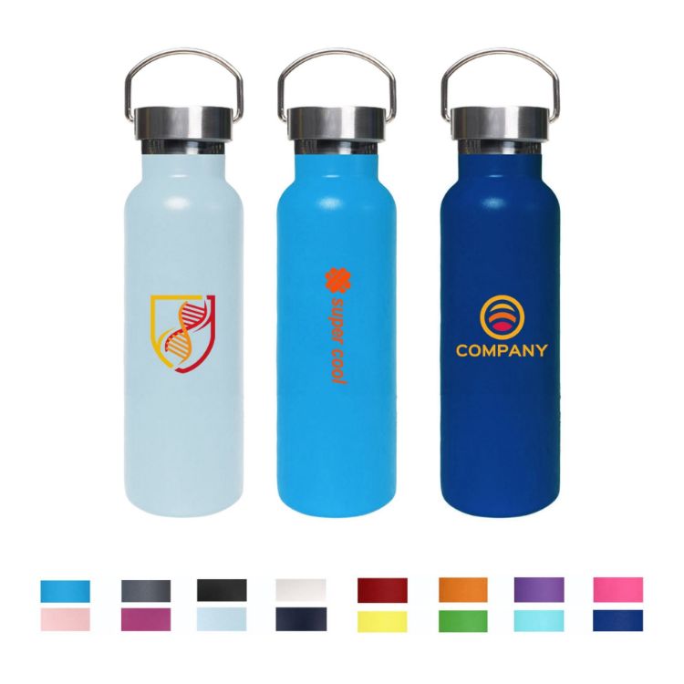 Picture of 600ml Double Wall Vacuum Bottle with Stainless Steel Lid