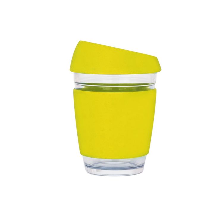 Picture of 12 OZ Reusable Glass Coffee Cup