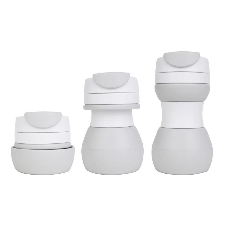 Picture of 500ml Collapsible Silicone Coffee Travel Cup