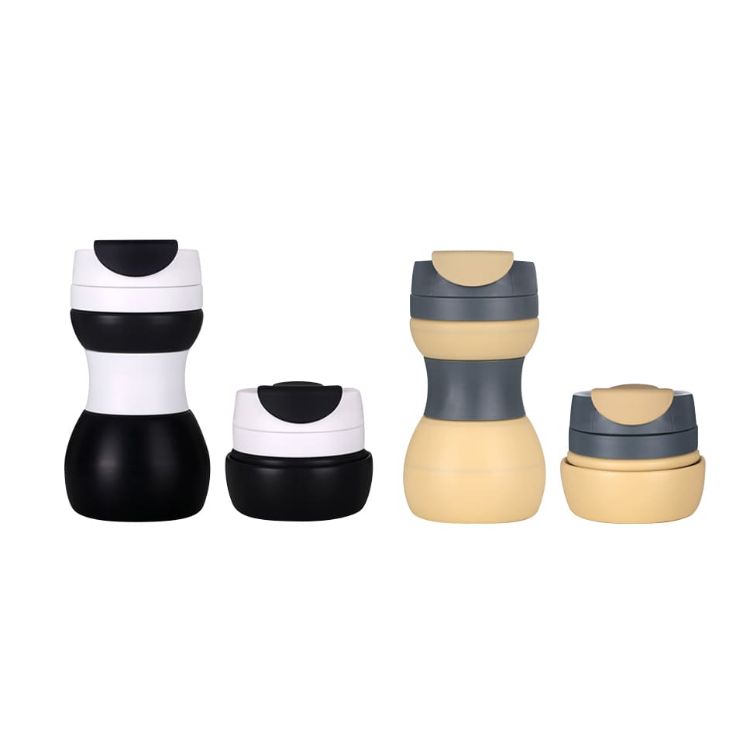 Picture of 500ml Collapsible Silicone Coffee Travel Cup