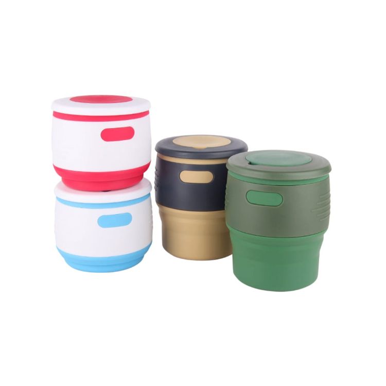 Picture of 350ml Collapsible Silicone Coffee Cup