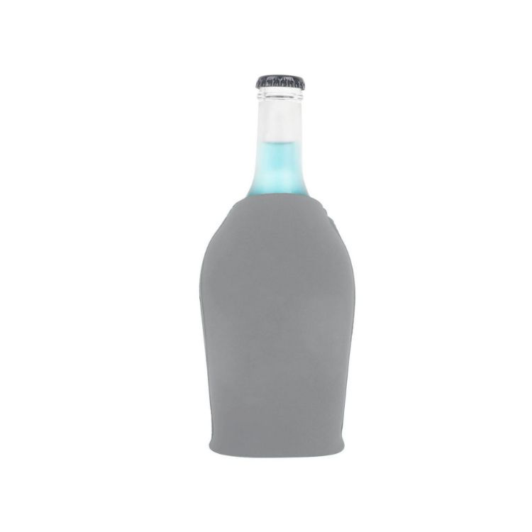 Picture of Short Bottle Cooler with Zipper