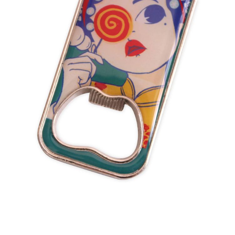 Picture of Bottle Shaped Opener Fridge Magnet