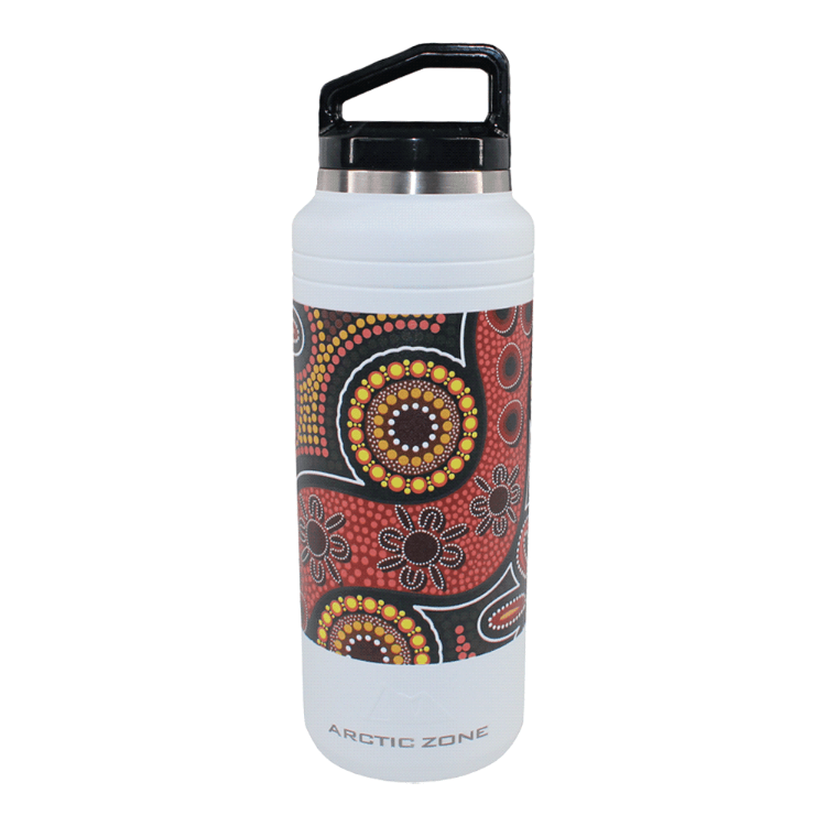 Picture of Arctic Zone Titan Copper Bottle with Rotary Digital Print - 1L