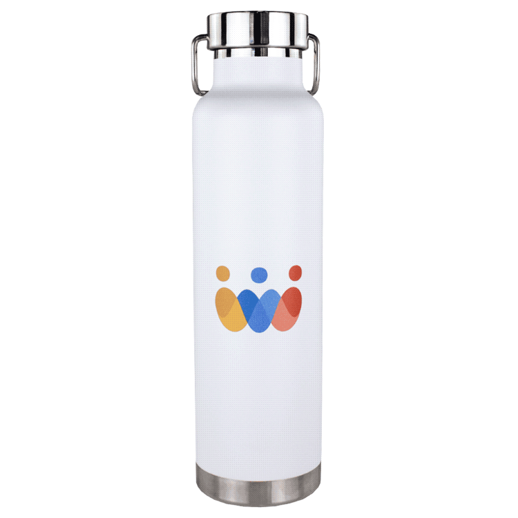 Picture of Darani Recycled SS Thor Copper Vacuum Insulated Bottle 650ml