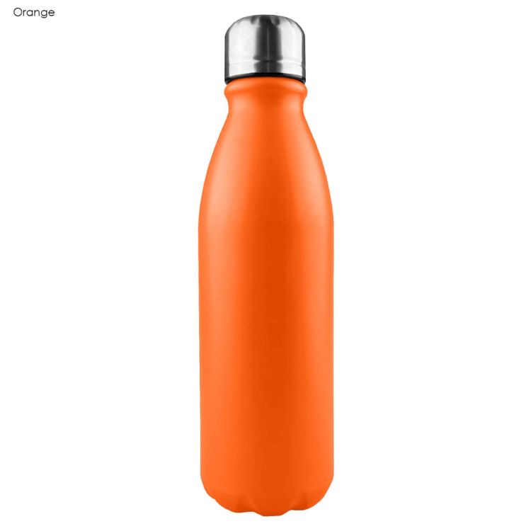 Picture of Komo Shiny Aluminium Drink Bottle Single Wall