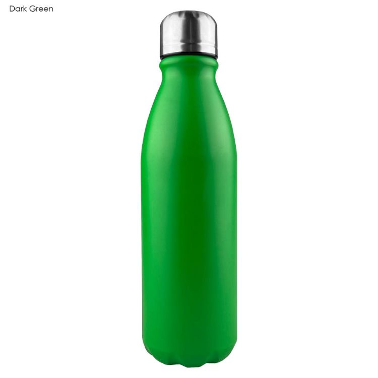 Picture of Komo Shiny Aluminium Drink Bottle Single Wall