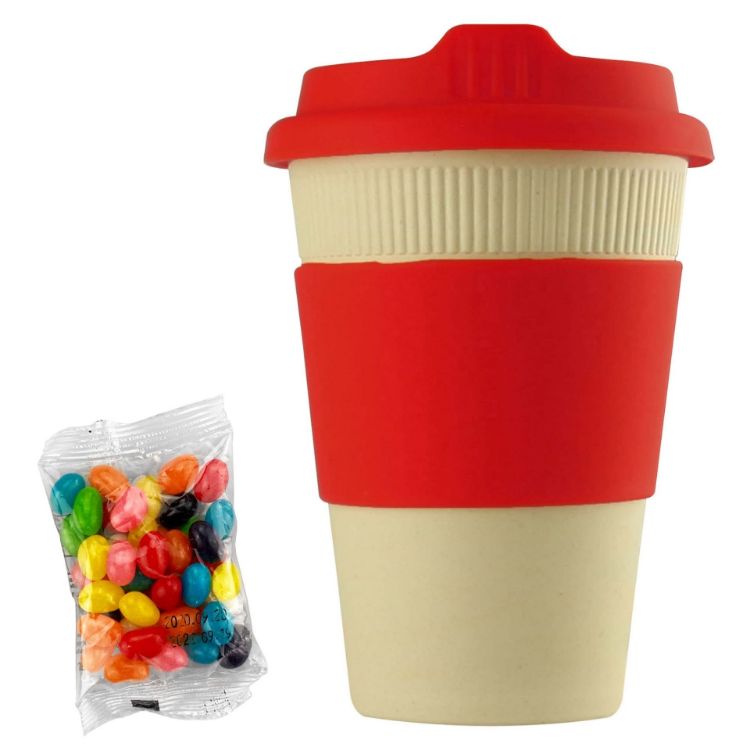 Picture of Jelly Bean In 12oz Bamboo Cup