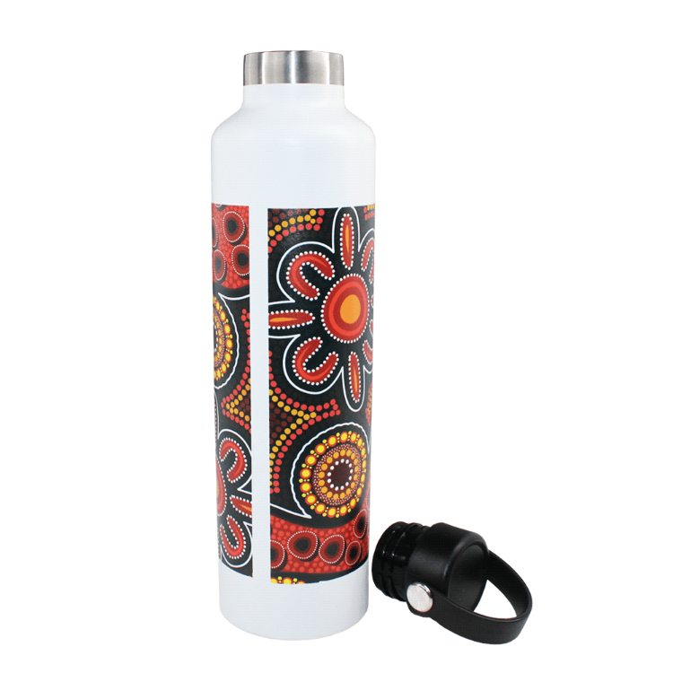 Picture of The Tank Stainless Steel Drink Bottle with Rotary Digital Print - 1L